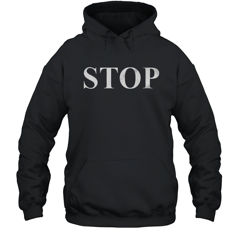 Stop Go Nuts Funny Shirt Unisex Hoodie