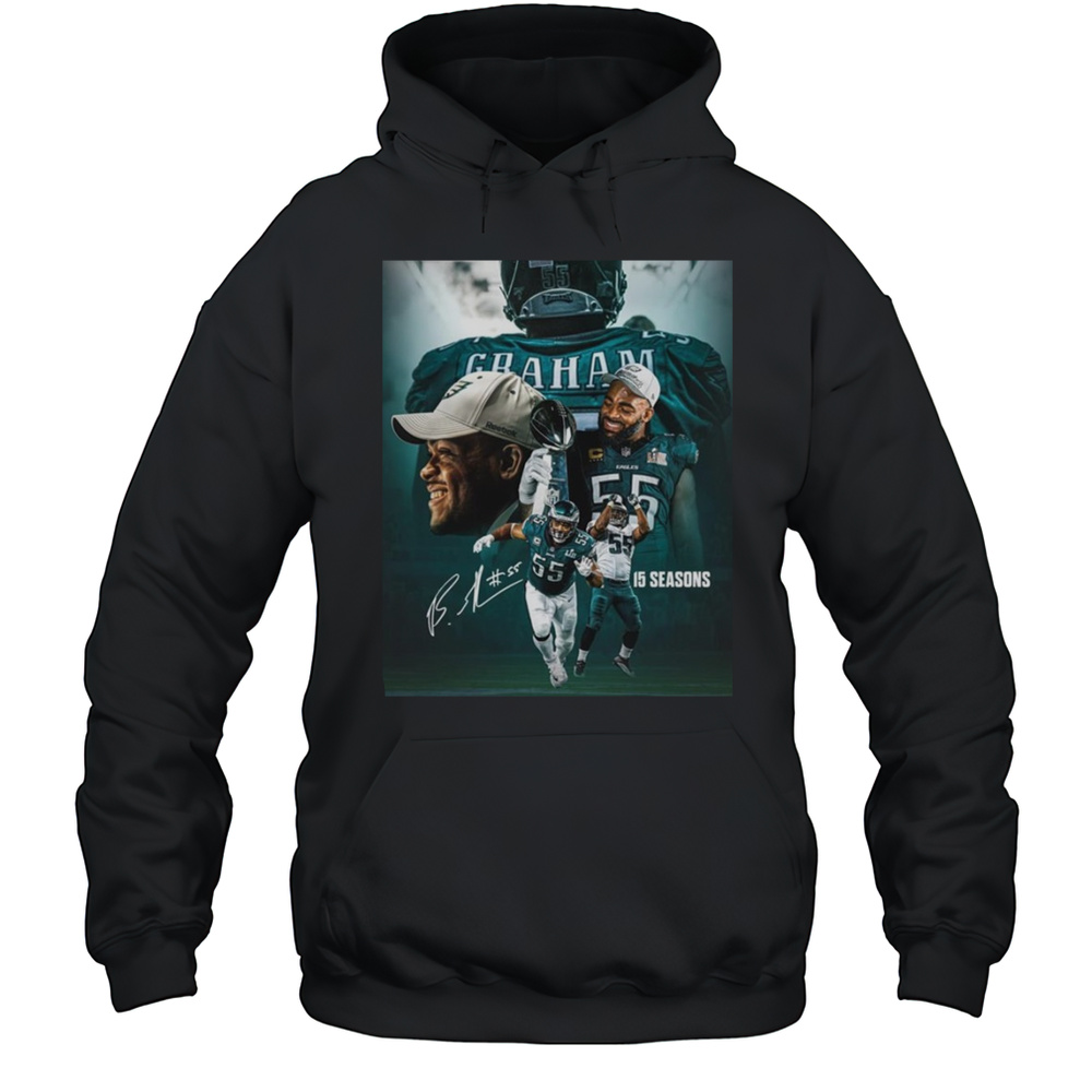 Thank You Brandon Graham Signature Shirt Unisex Hoodie