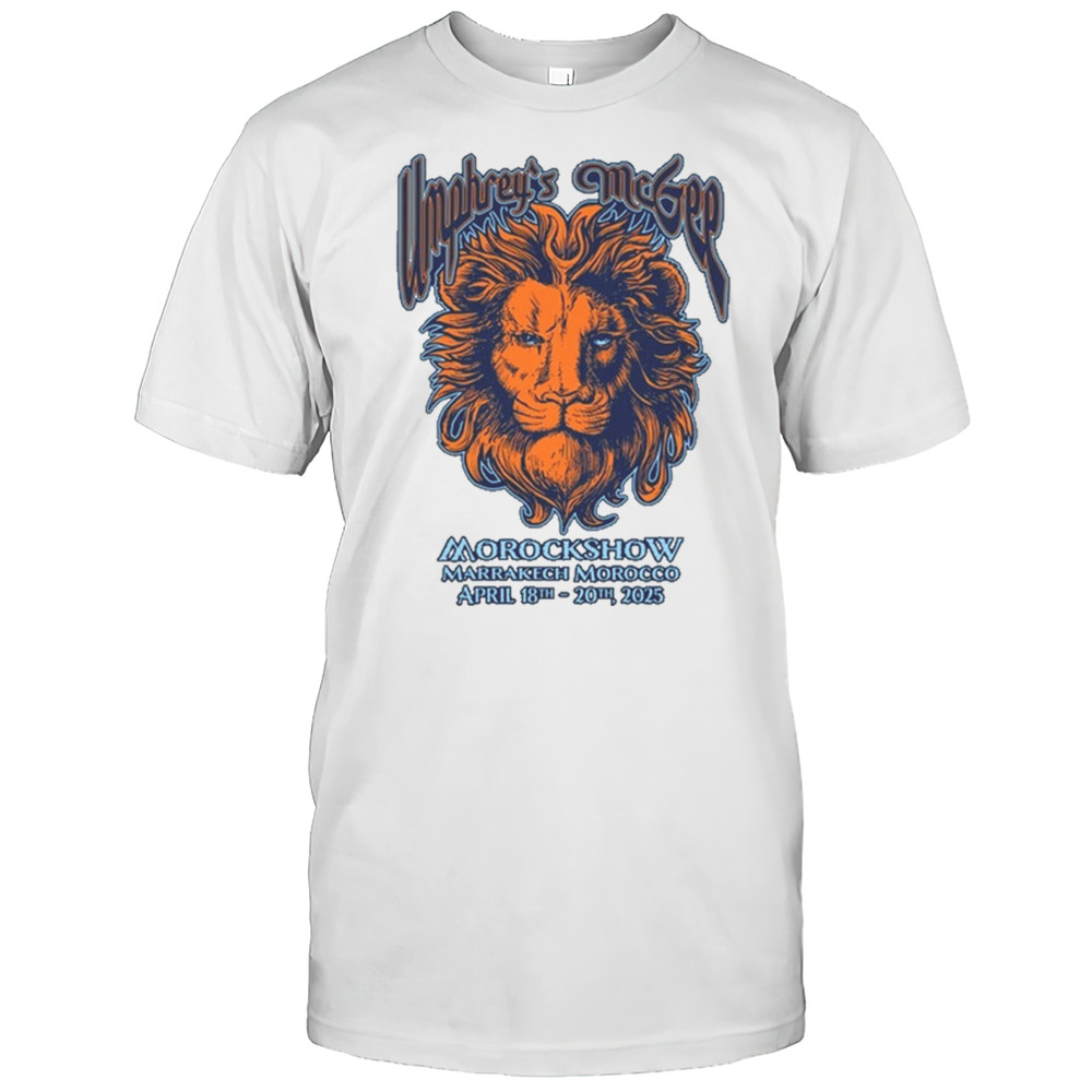 Umphreys Mcgee Morockshow Marrakech Morocco Apr 18-20 2025 T-shirt