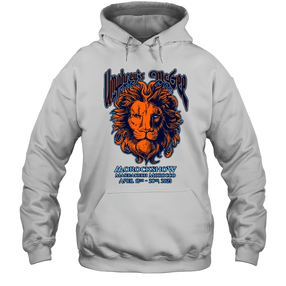 Umphreys Mcgee Morockshow Marrakech Morocco Apr 18-20 2025 T-shirt Unisex Hoodie