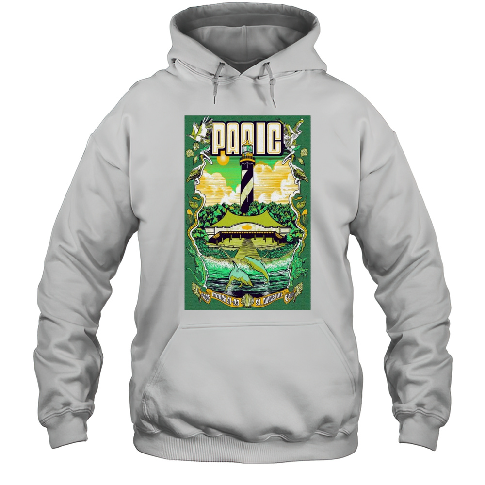 Widespread Panic Mar 21-23 2025 The St. Augustine Amphitheatre St Augustine FL Concert Shirt Unisex Hoodie