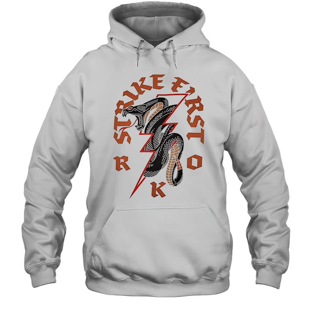WWE Strike First RKO Snake Graphic Shirt Unisex Hoodie