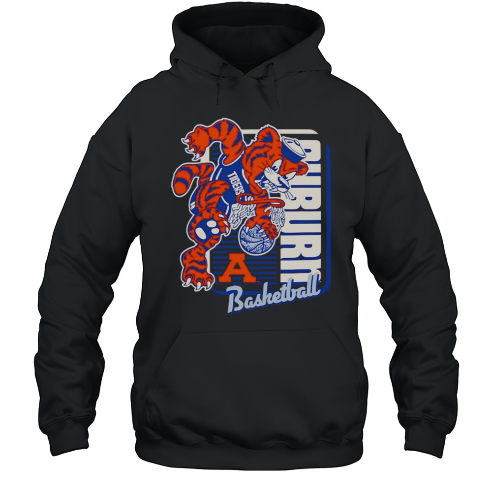 Auburn Tigers Basketball Mascot Dunk Shirt Unisex Hoodie