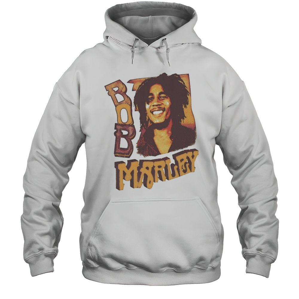 Bob Marley Beige T-Shirt Unisex Hoodie