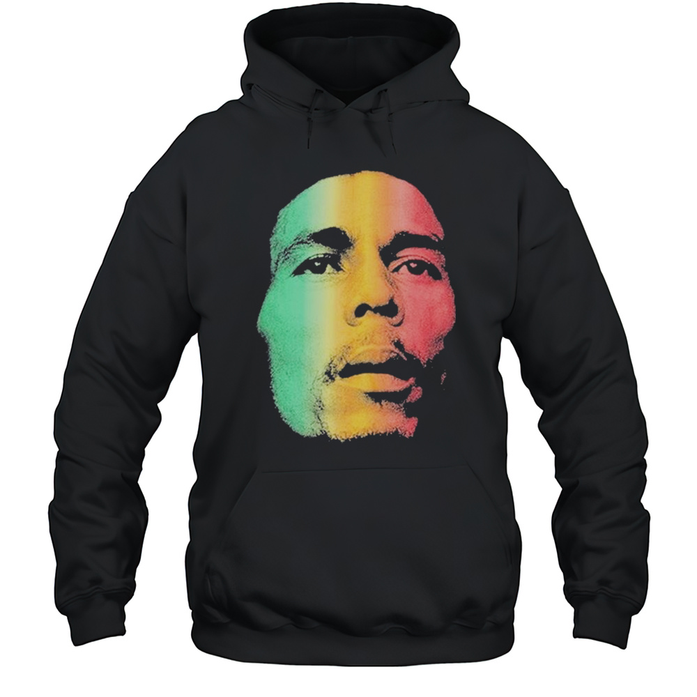 Bob Marley Face T-Shirt Unisex Hoodie