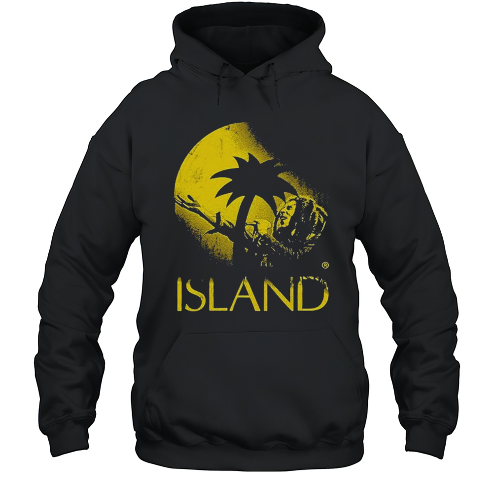 Bob Marley Island T-Shirt Unisex Hoodie