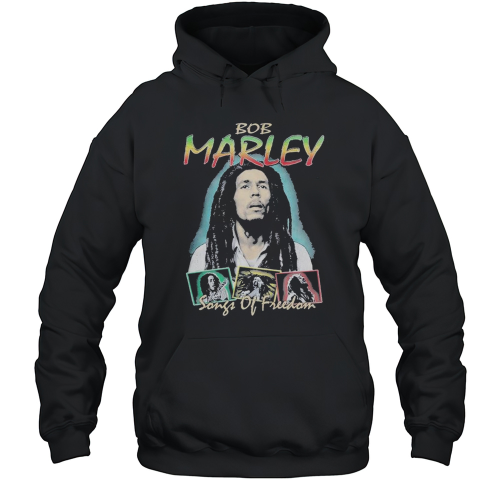 Bob Marley Songs Of Freedom T-shirt Unisex Hoodie