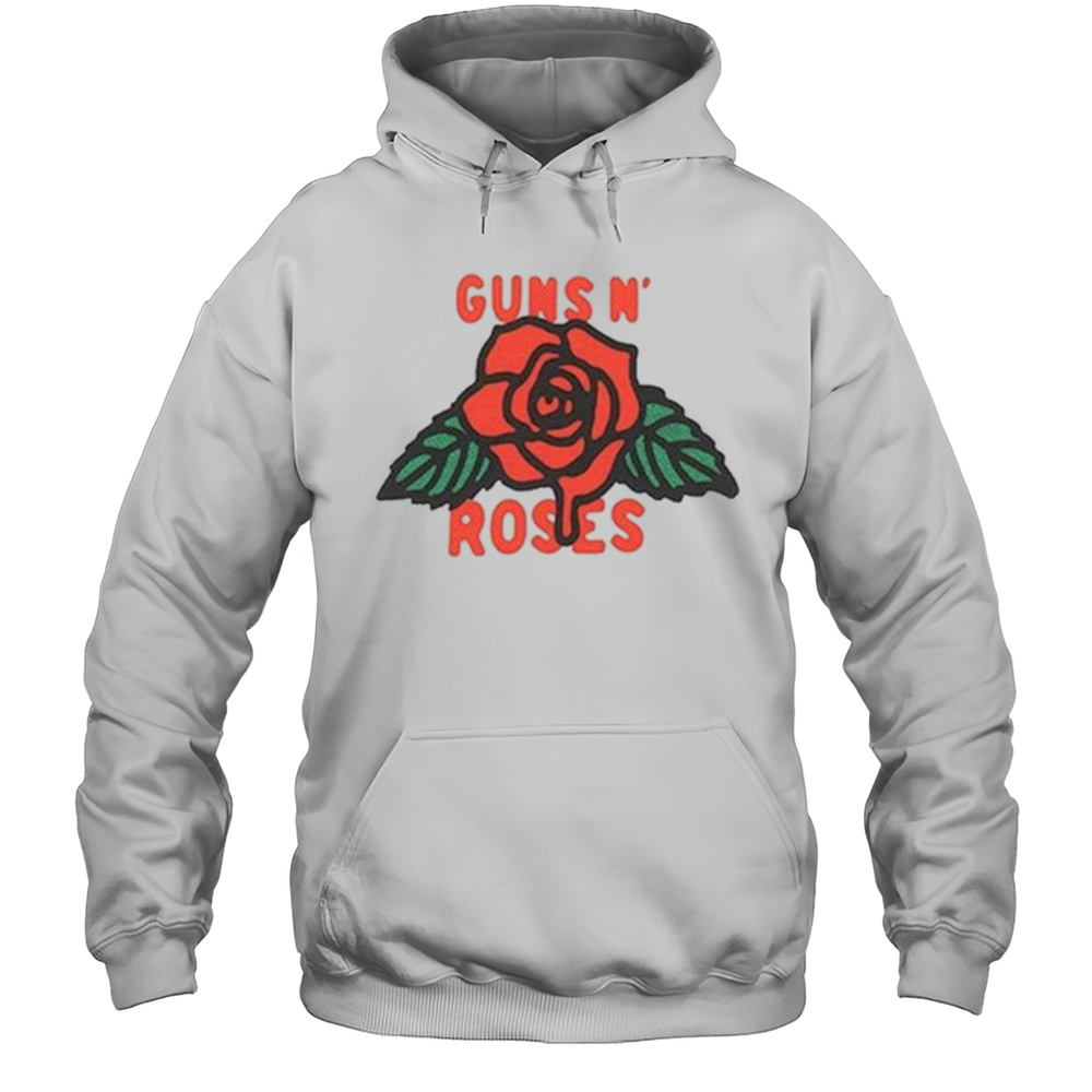 Guns N Roses Rose T-shirt Unisex Hoodie