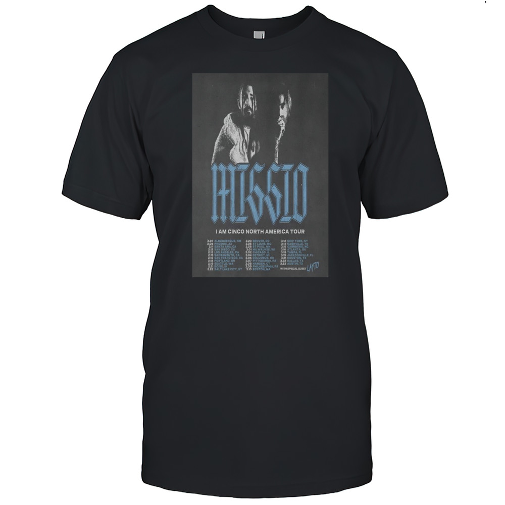 Missio I Am Cinco North America Tour 2025 Shirt