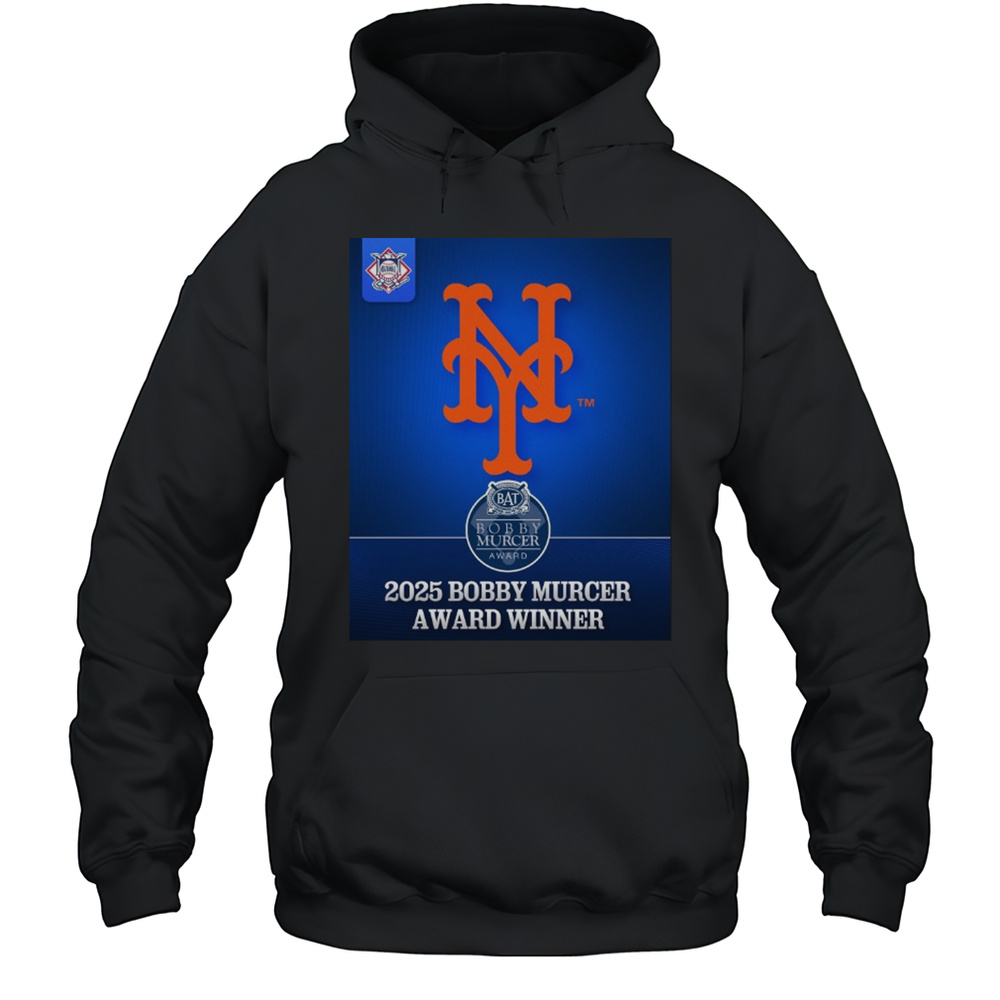 MLB New York Mets BAT Baseball Assistance Team 2025 Bobby Murcer Award Winner Poster T-shirt Unisex Hoodie