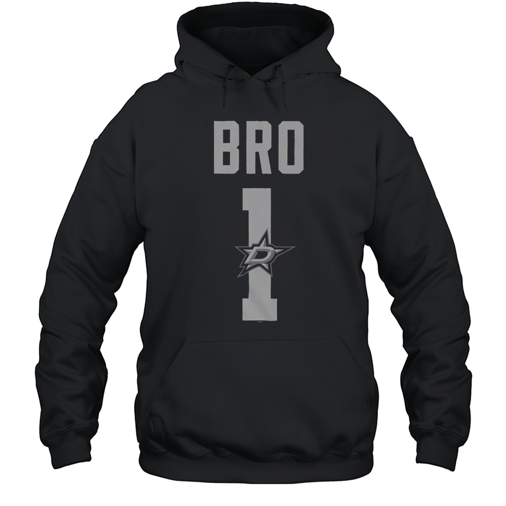 Official Dallas Stars Number 1 Bro T-Shirt Unisex Hoodie