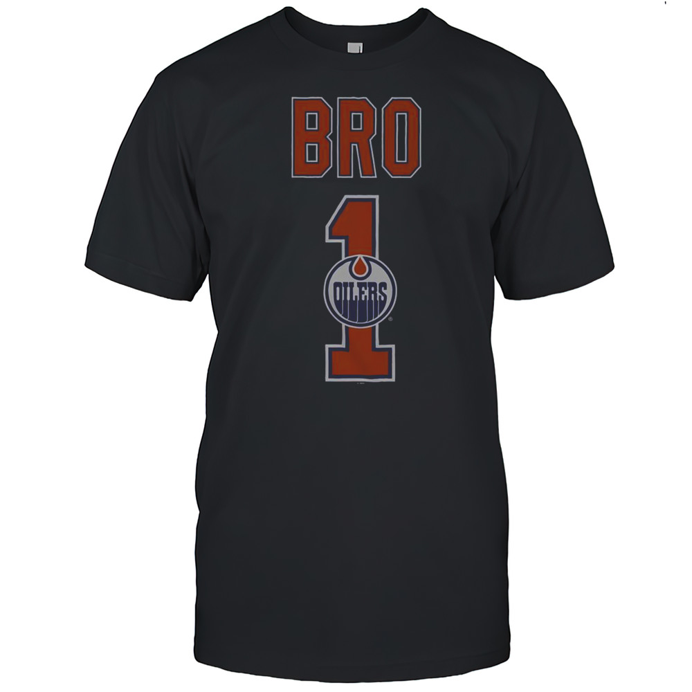 Official Edmonton Oilers Number 1 Bro T-Shirt