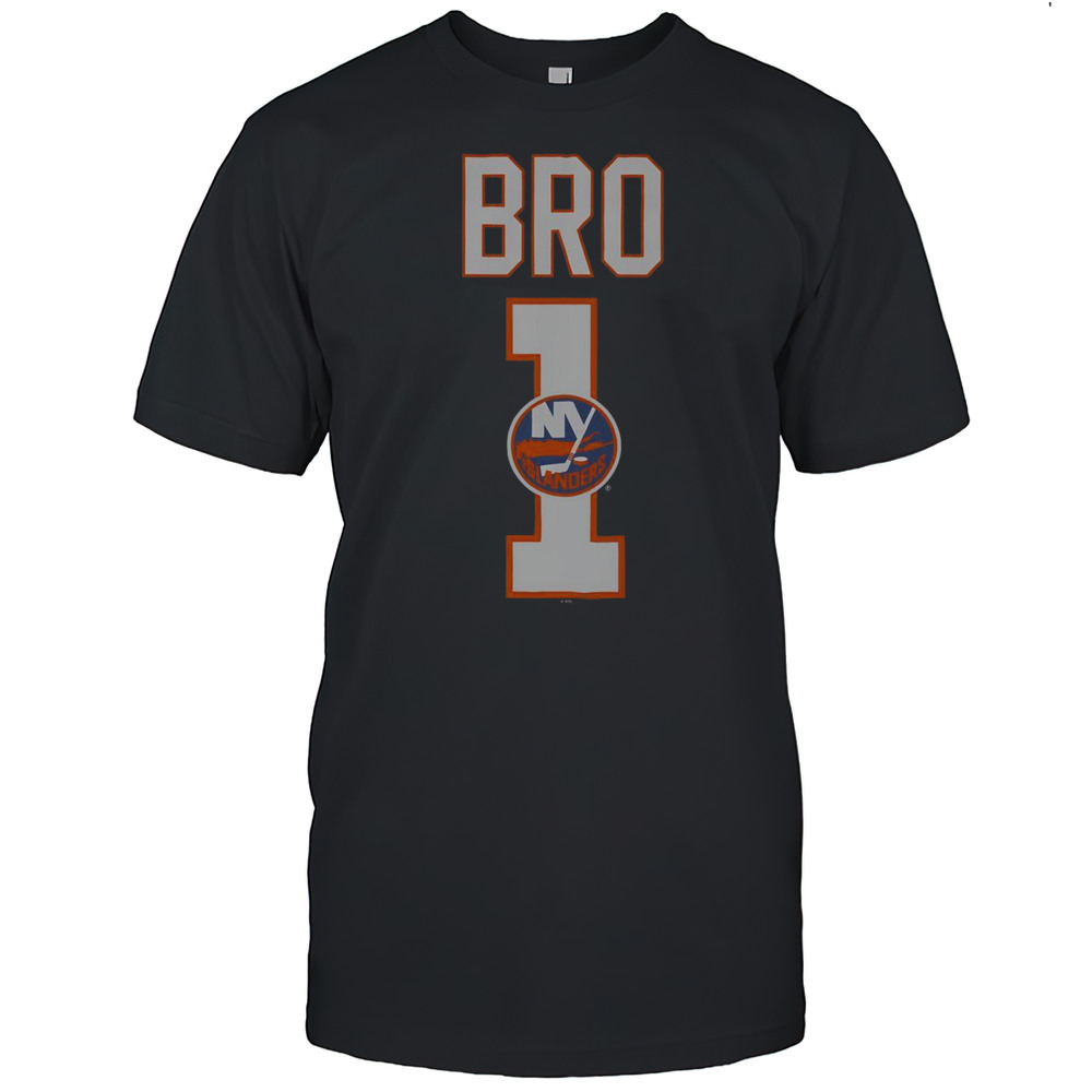 Official New York Islanders Number 1 Bro T-Shirt