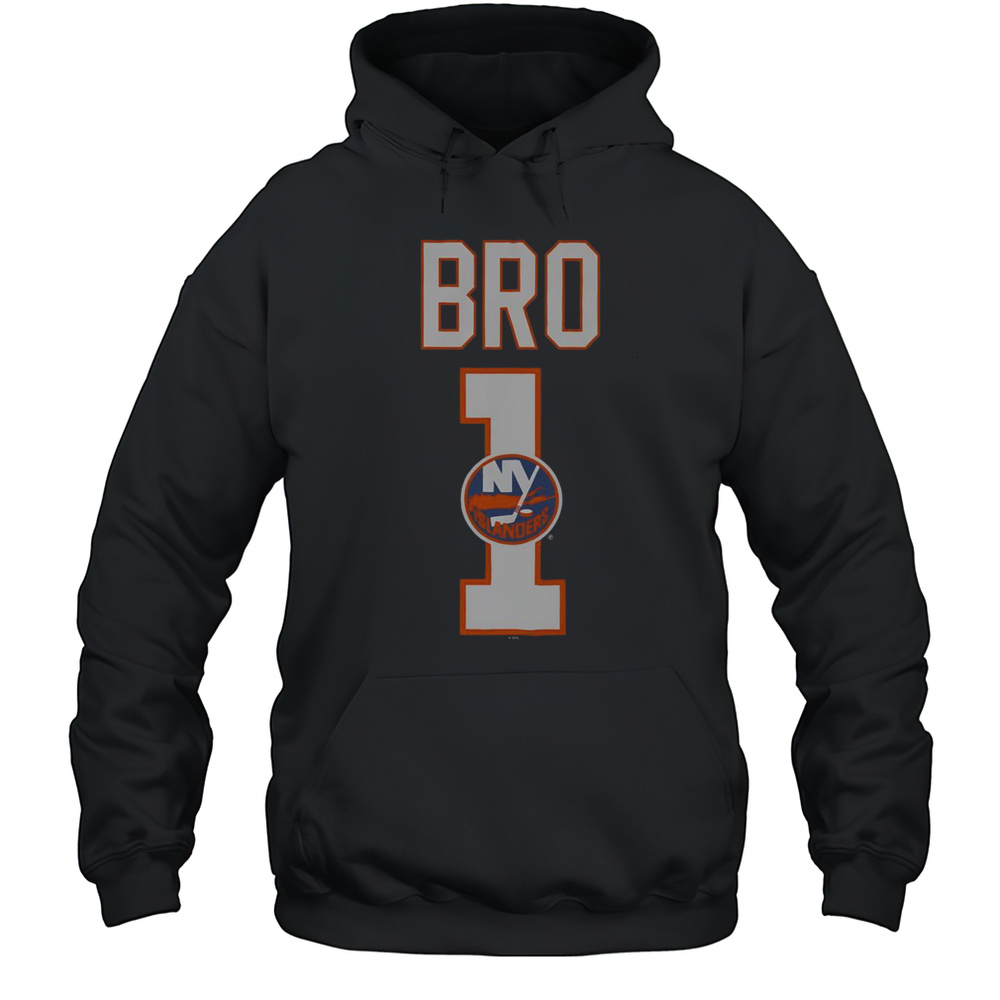 Official New York Islanders Number 1 Bro T-Shirt Unisex Hoodie