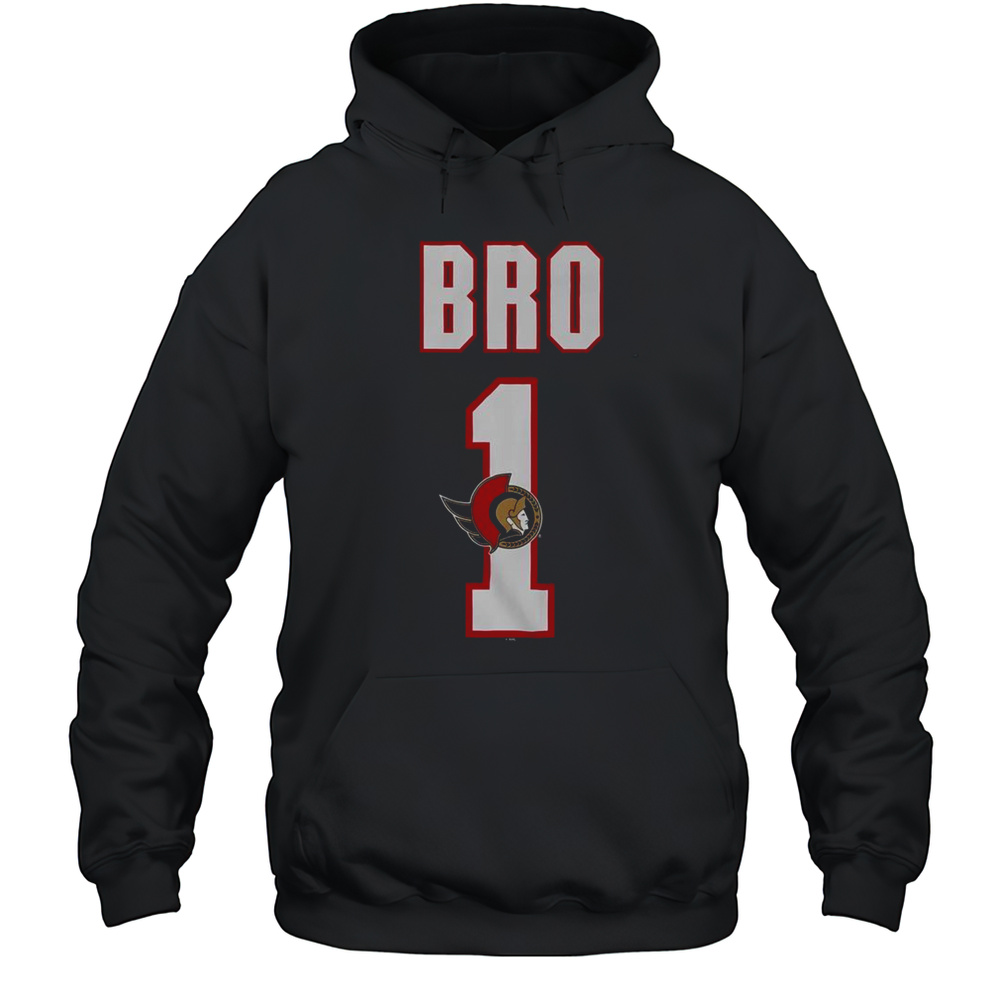 Official Ottawa Senators Number 1 Bro T-Shirt Unisex Hoodie