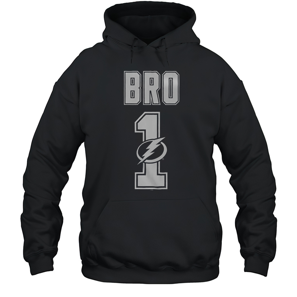 Official Tampa Bay Lightning Number 1 Bro T-Shirt Unisex Hoodie