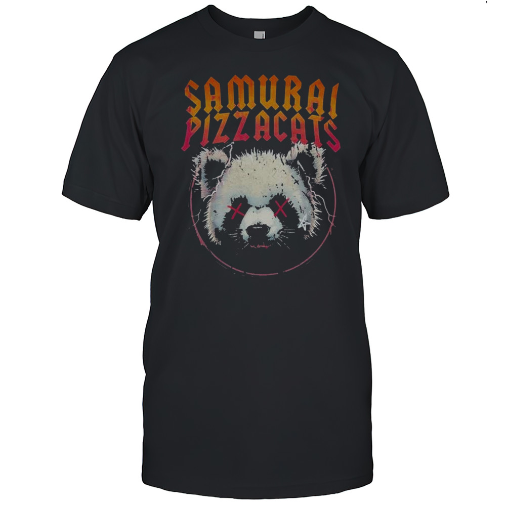 Samurai Pizza Cats Pandastruck T-Shirt