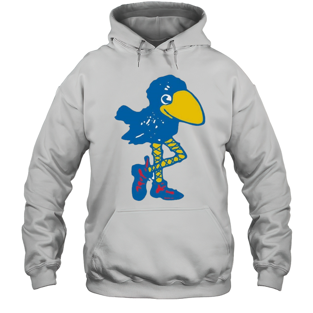 Sickos Committee In Honor Of Bill Selfs Look Heres Leggy Jayhawk With Fishnets Kansas Jayhawks T-shirt Unisex Hoodie