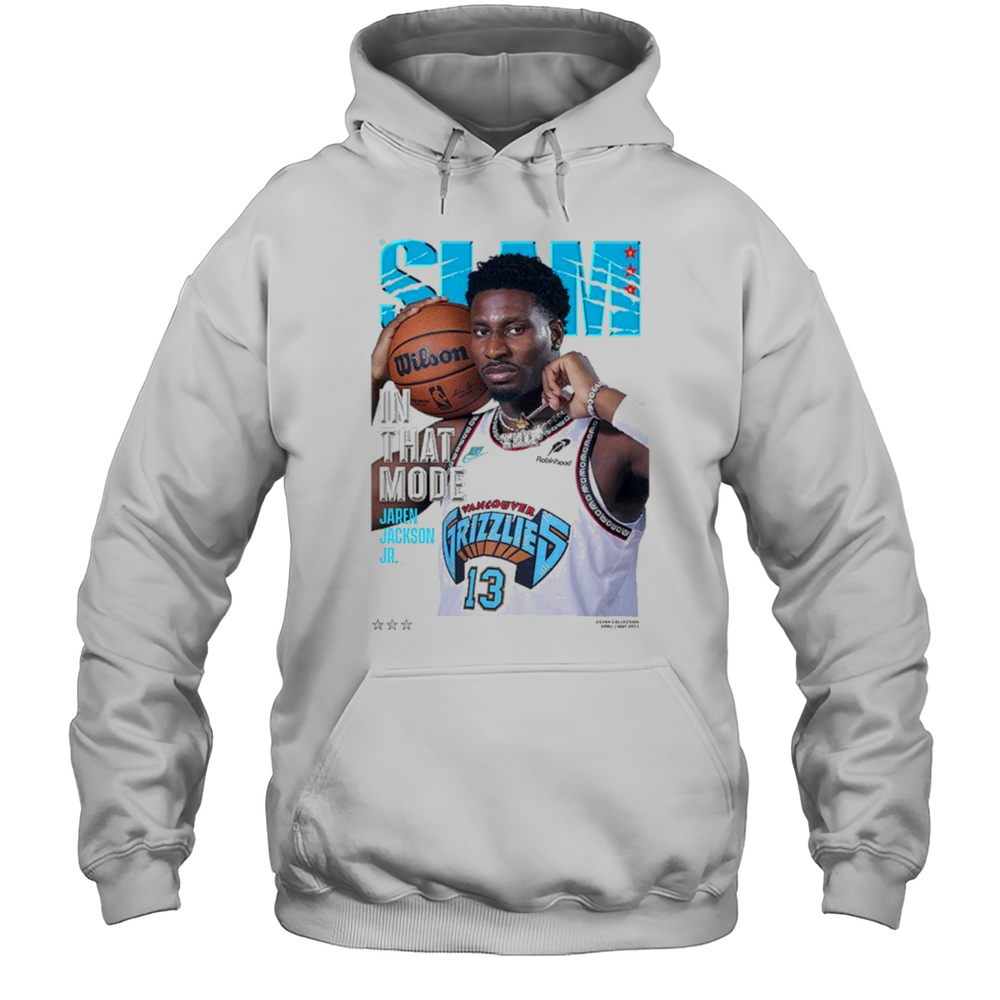SLAM Cover Jaren Jackson Jr. In That Mode Memphis Grizzlies 2025 T-shirt Unisex Hoodie