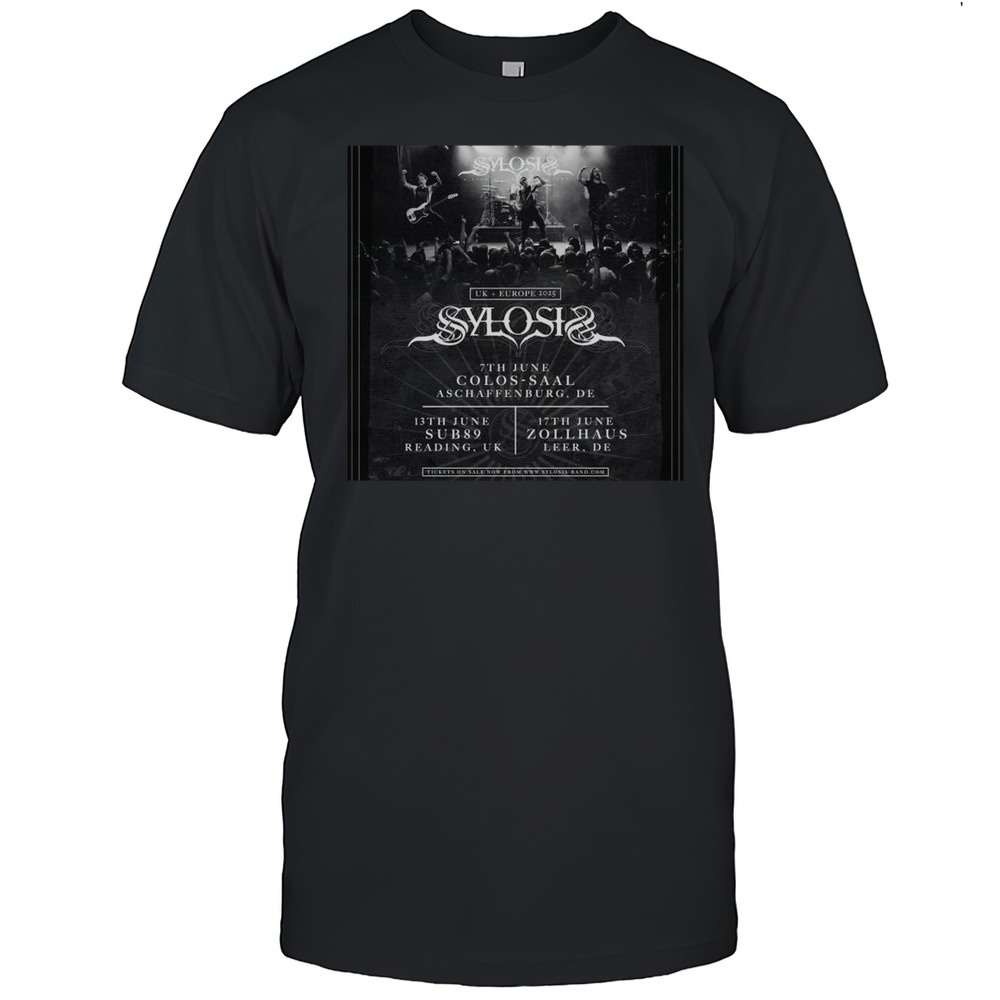 Sylosis UK And Europe Tour 2025 Shirt