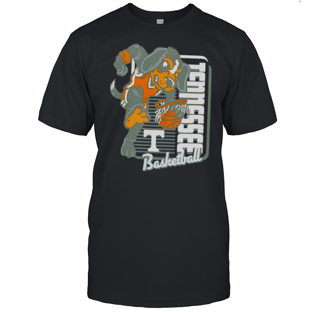 Tennessee Volunteers Basketball Mascot Dunk Shirt