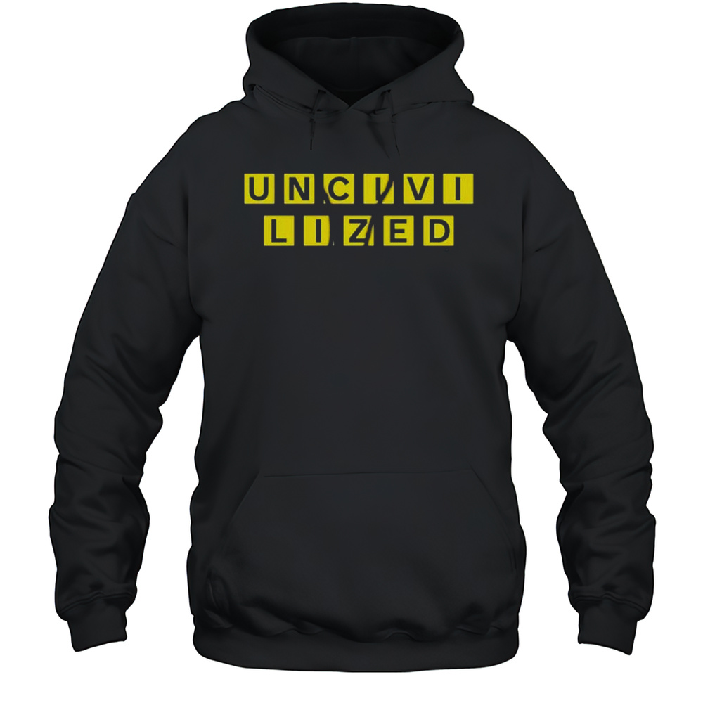 Uncivilized Waffle House T-shirt Unisex Hoodie