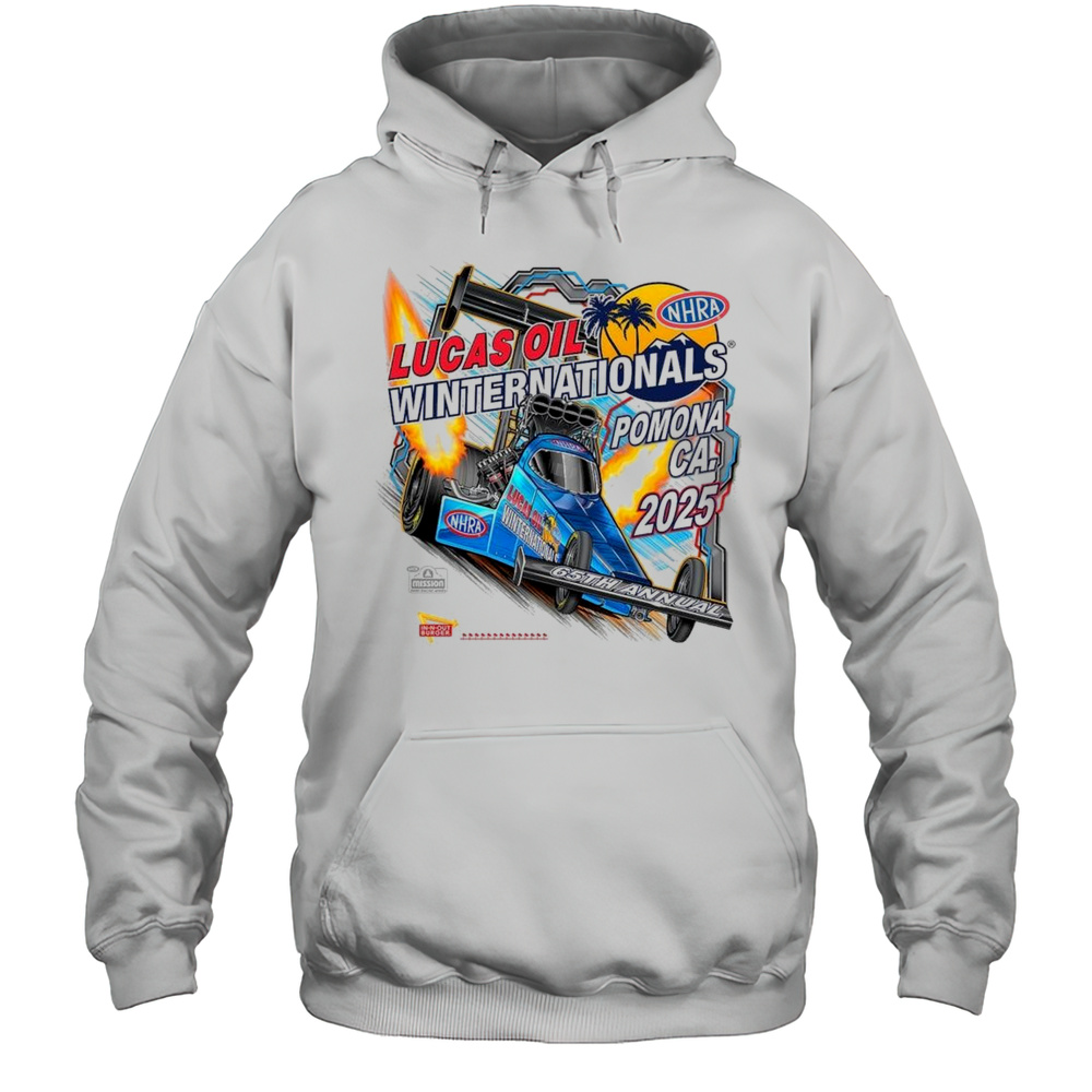 2025 Lucas Oil NHRA Winternationals Event Shirt Unisex Hoodie