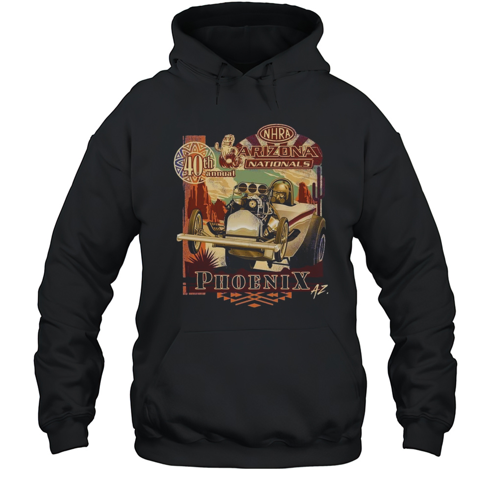 2025 NHRA Arizona Nationals Phoenix Retro Shirt Unisex Hoodie