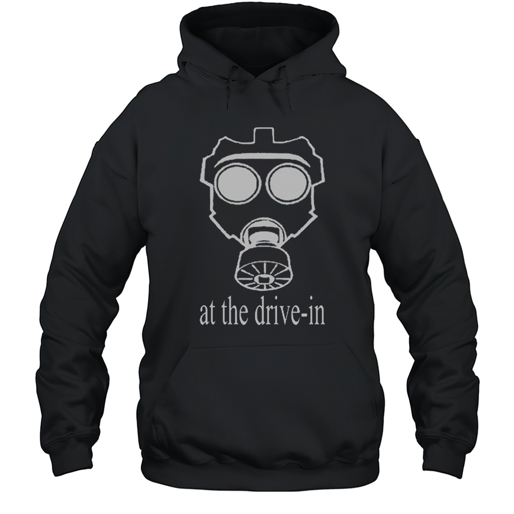 At The Drive-In Gasmask T-shirt Unisex Hoodie