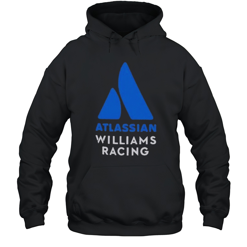 Atlassian Williams F1 Racing Stacked Logo Shirt Unisex Hoodie
