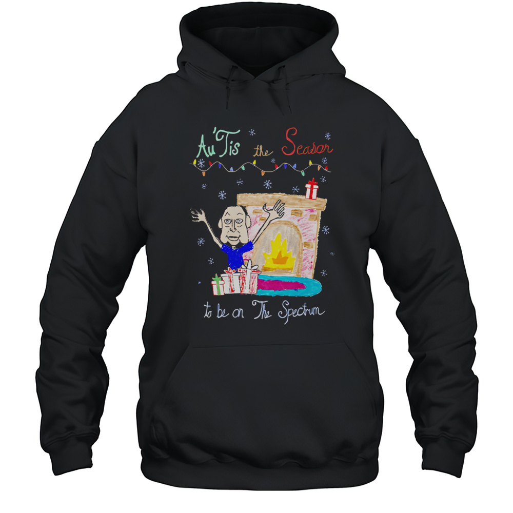 Autis The Season To Be On The Spectrum Shirt Unisex Hoodie