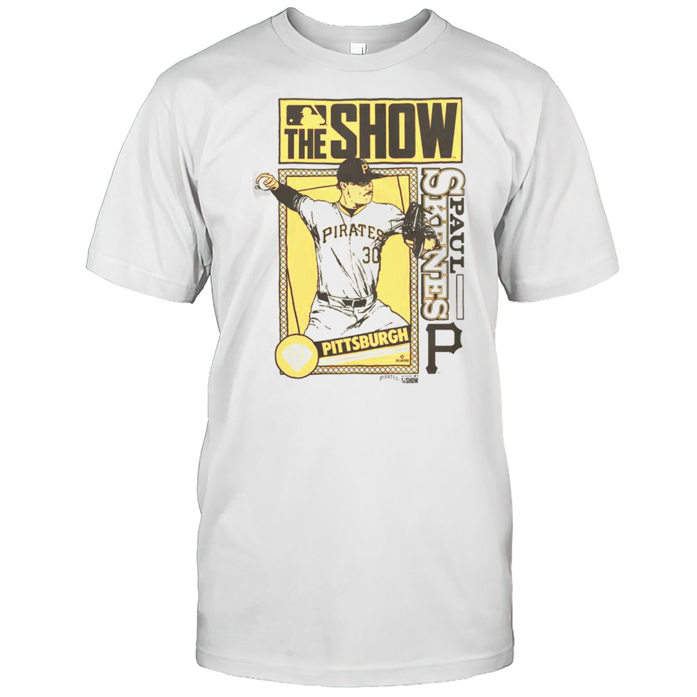 Awesome MLB The Show Pirates Paul Skenes T-Shirt
