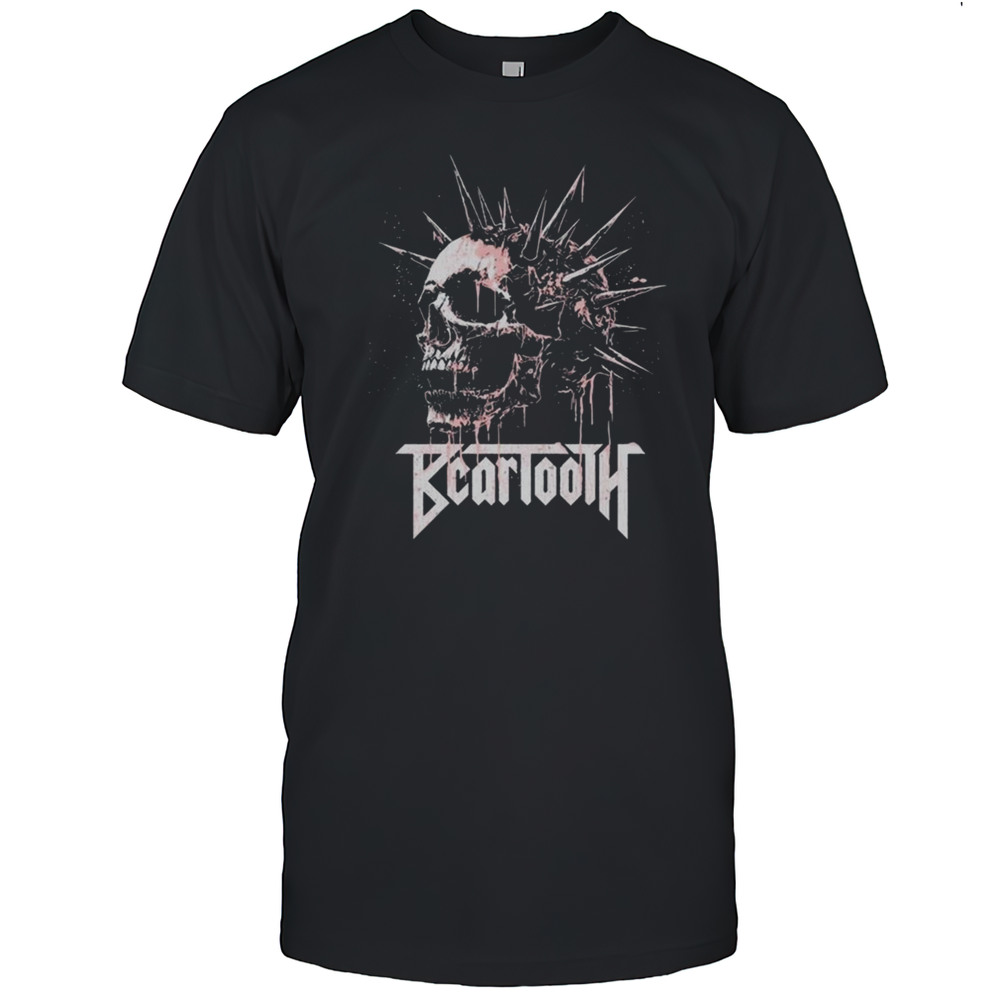 Beartooth Band Spike Skull Shirt