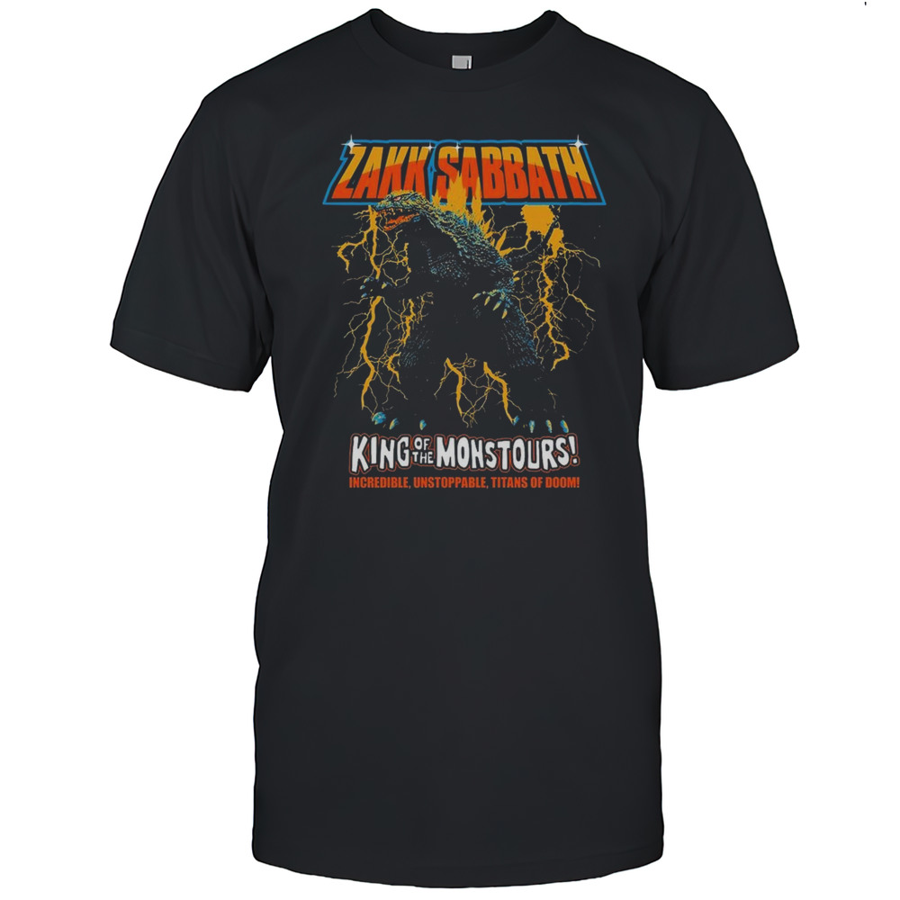 Black Label Society King Of Monstours Tour Shirt