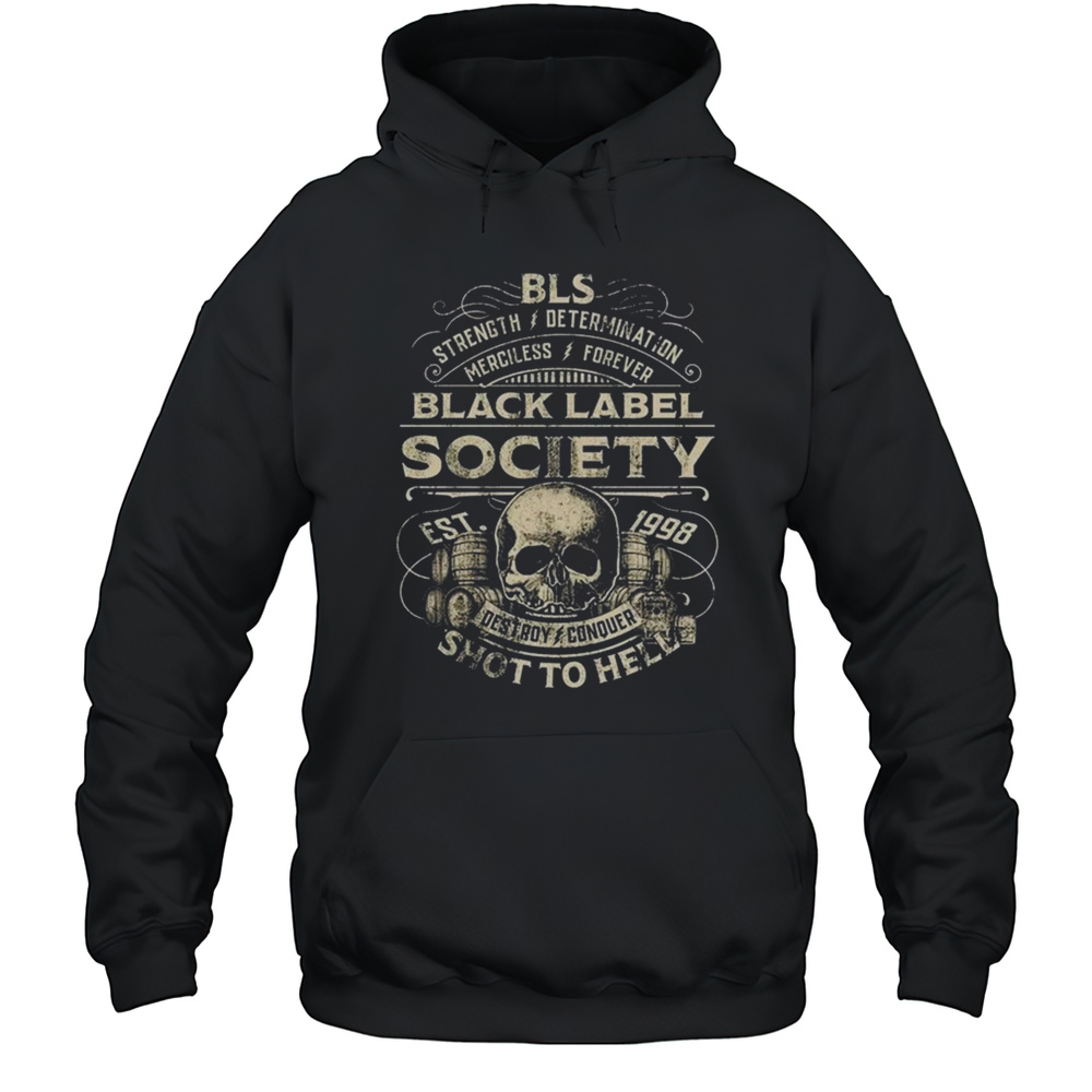Black Label Society Shot To Hell SDMF Shirt Unisex Hoodie