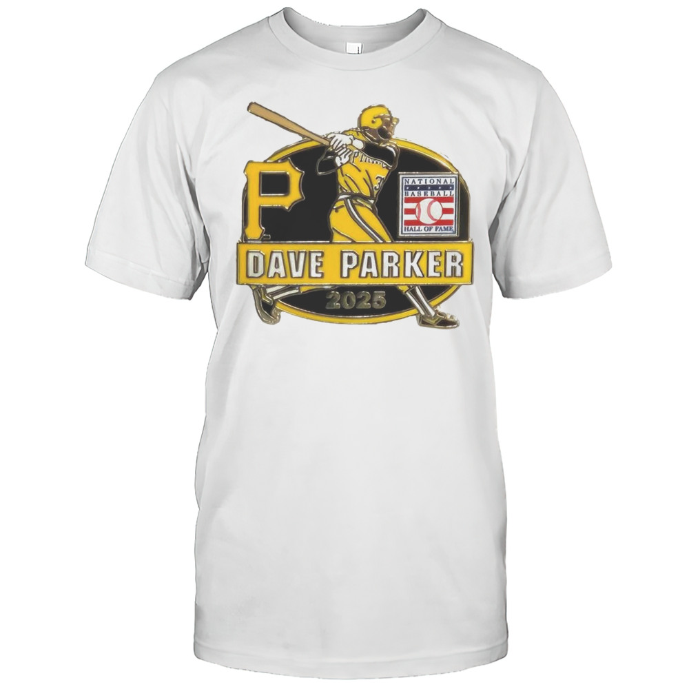 Dave Parker Pittsburgh Pirates Hall Of Fame Class Of 2025 Collectors Shirt