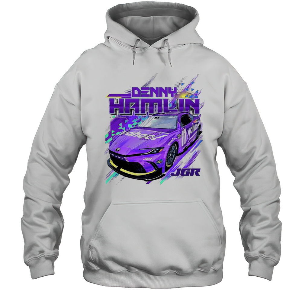 Denny Hamlin Yahoo Car Shirt Unisex Hoodie