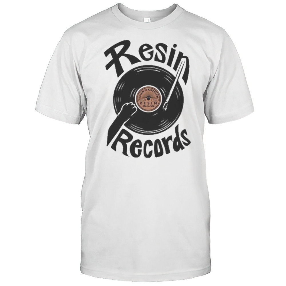 Evan And Katelyn Resin Records T-shirt
