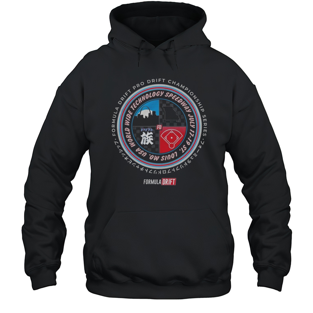 Formula Drift 2025 Crossroads Round 5 St. Louis Shirt Unisex Hoodie