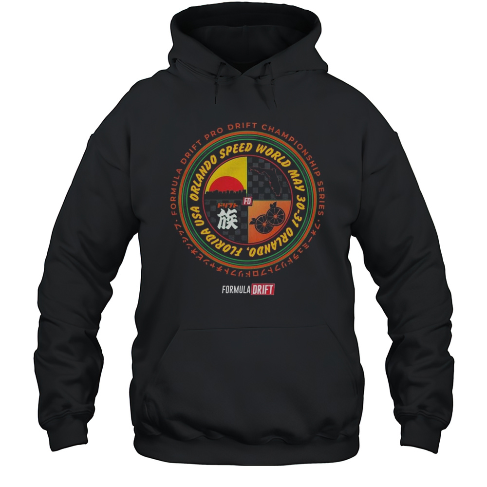 Formula Drift 2025 Scorched Round 3  Orlando Shirt Unisex Hoodie