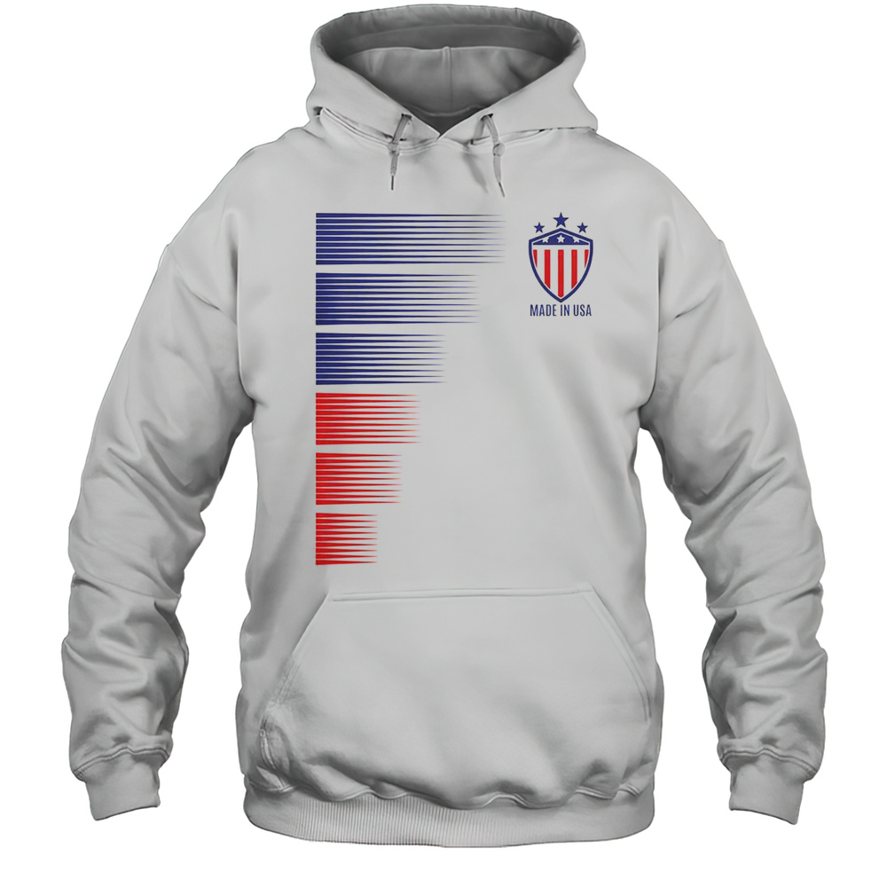 Good Made In USA Soccer Team Flag T-Shirt Unisex Hoodie