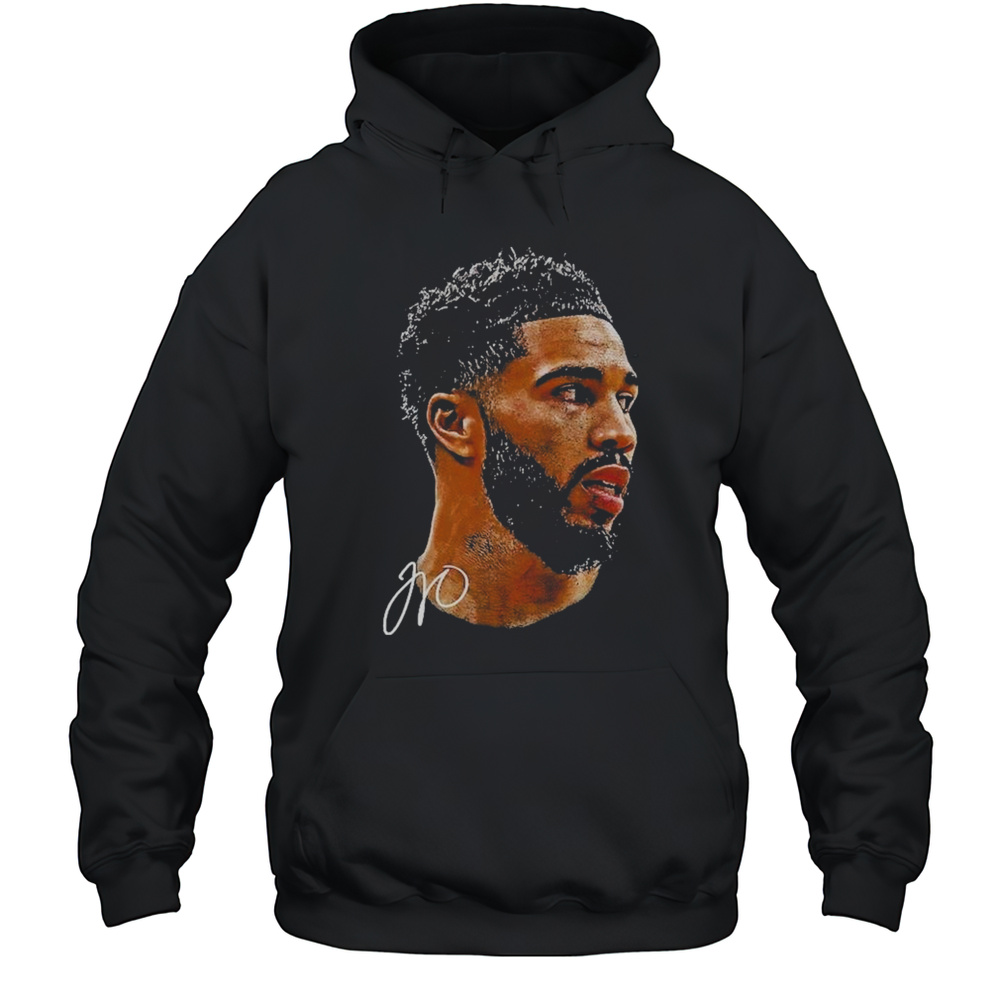 Jayson Tatum NBA Real Big Face Player T-Shirt Unisex Hoodie