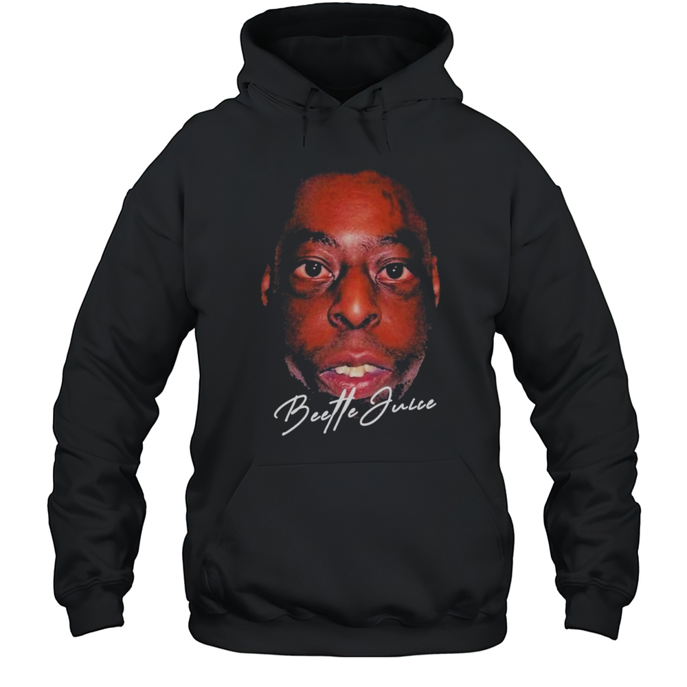 Lester Green Beetlejuice Face Signature T-Shirt Unisex Hoodie