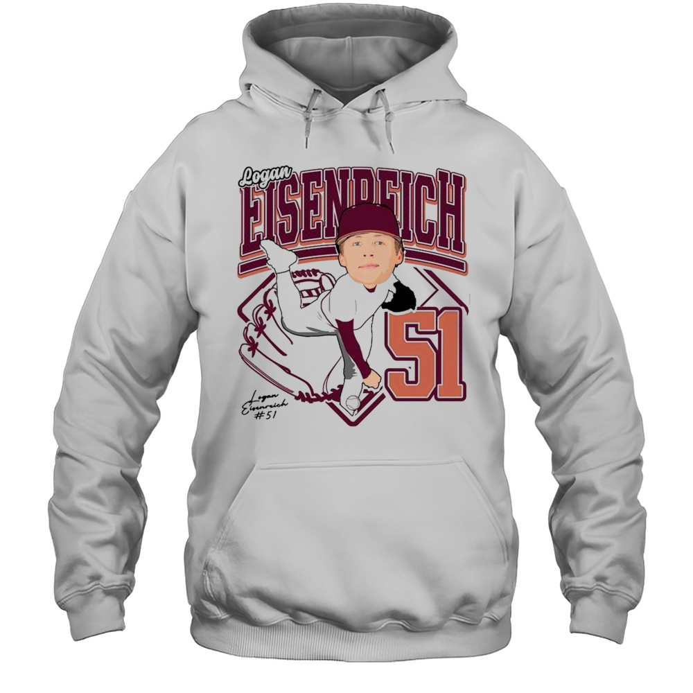 Logan Eisenreich Baseball 2025 Shirt Unisex Hoodie