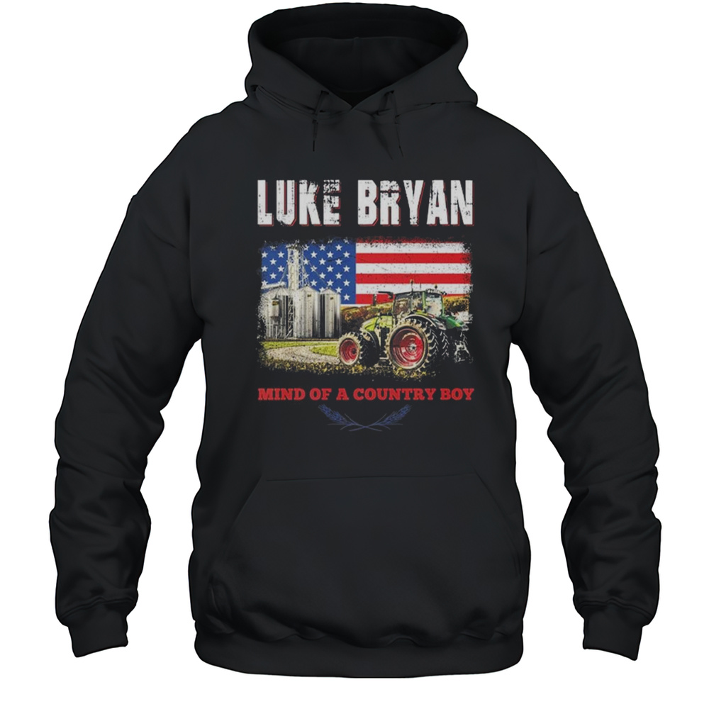 Luke Bryan 2025 Mind Of A Country Boy Tour Farm Shirt Unisex Hoodie