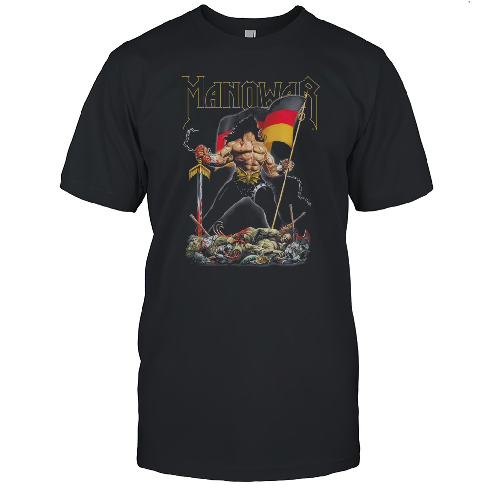 Manowar Warriors Of The World Germany 2025 Shirt
