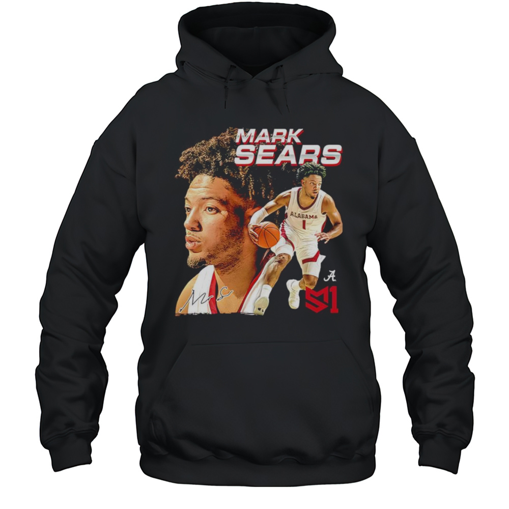Mark Sears Alabama Crimson Tide Graphic Shirt Unisex Hoodie