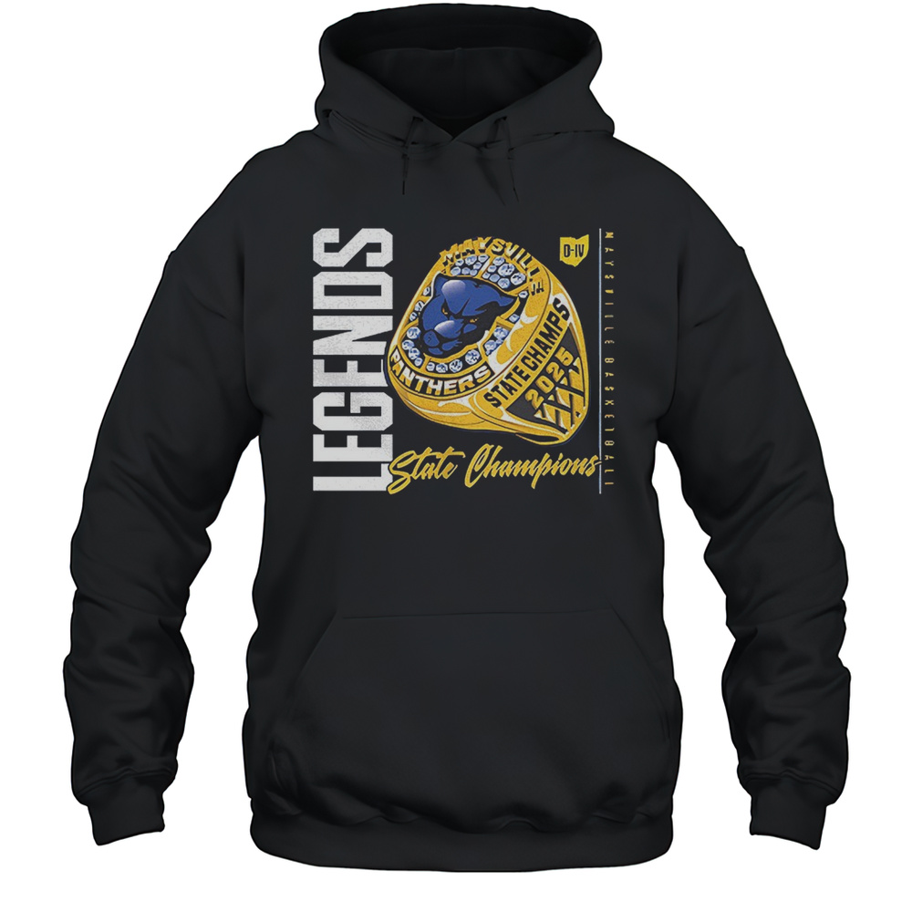 Maysville Panthers Legends State Champions 2025 Shirt Unisex Hoodie
