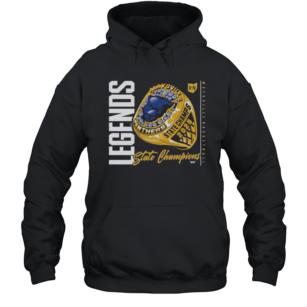 Maysville Panthers State Champions Rings 2025 Shirt Unisex Hoodie