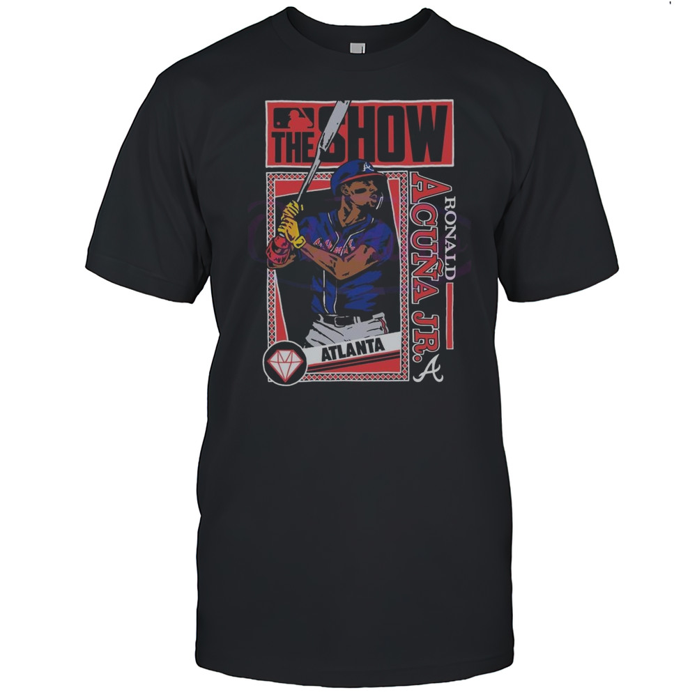 Mlb The Show Atlanta Braves Ronald Acuna Jr 2025 Shirt